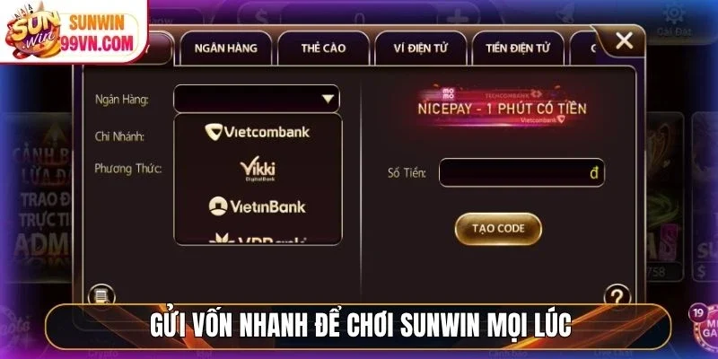 Sunwin | Link Vào Thiên Đường Đổi Thưởng Đẳng Cấp #1 2026 21 Sunwin Gửi vốn nhanh để chơi Sunwin mọi lúc