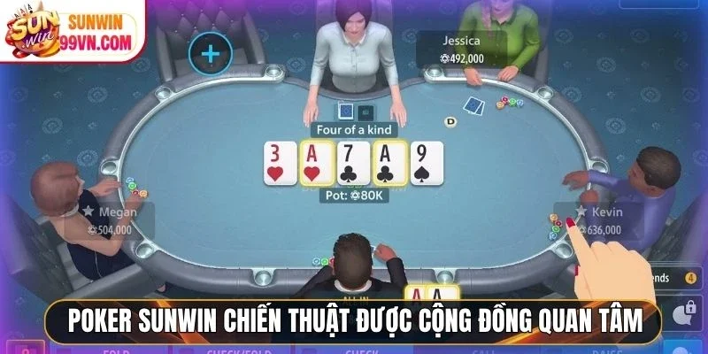 Poker Sunwin chiến thuật được cộng đồng quan tâm